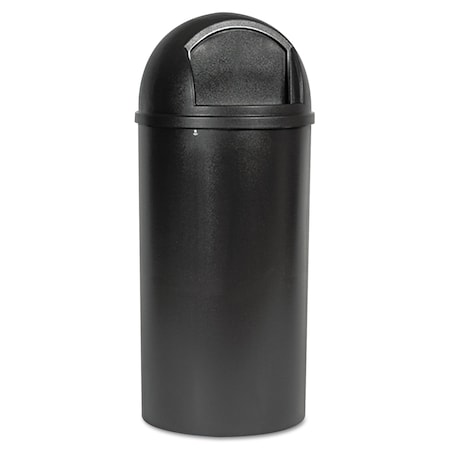 Rubbermaid Commercial 25 gal. Round Trash Can FG817088BRN